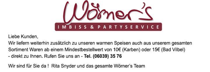 Wörner's Imbiss & Partyservice
